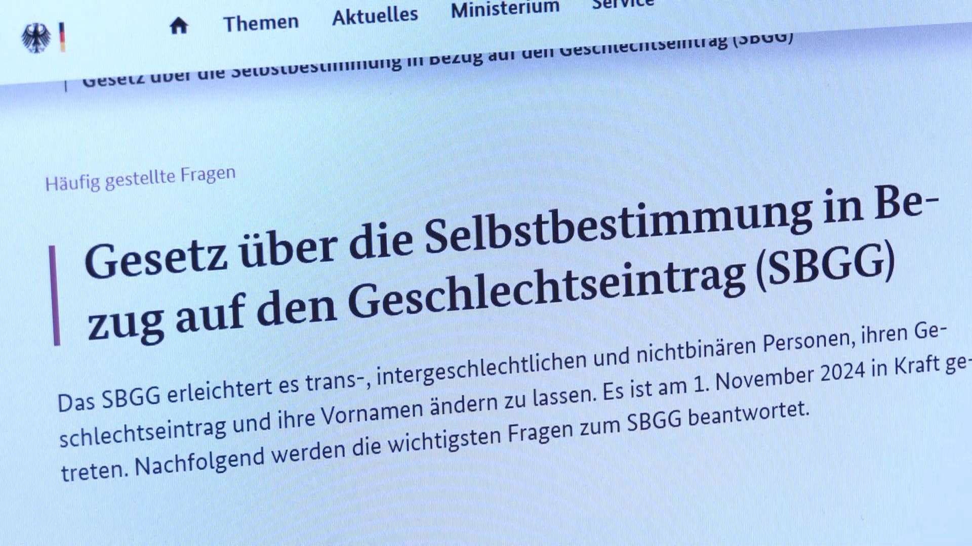 Balance of the Self-Determination Act: Over 2000 Changes to Gender Entry in Bavaria