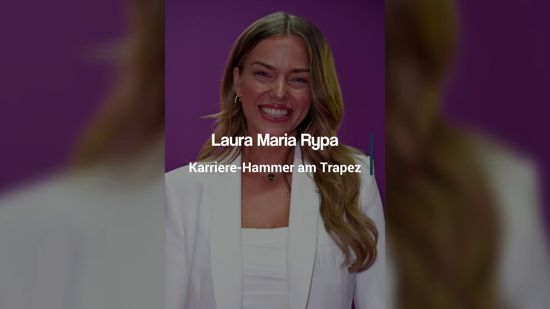 Laura Maria Rypa: Career Surprise - Now she ventures onto the stage