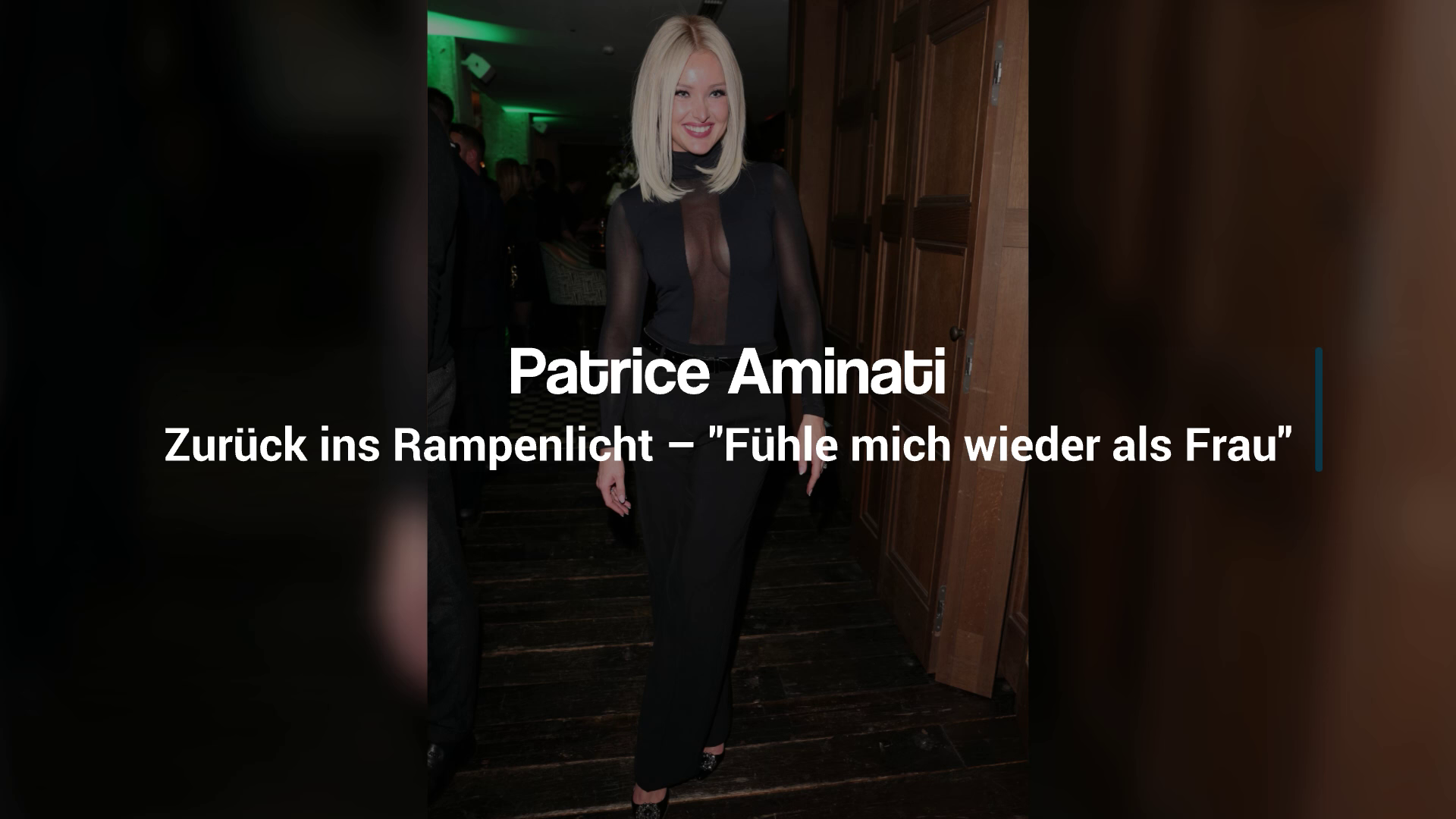 Patrice Aminati: Back in the Spotlight - 