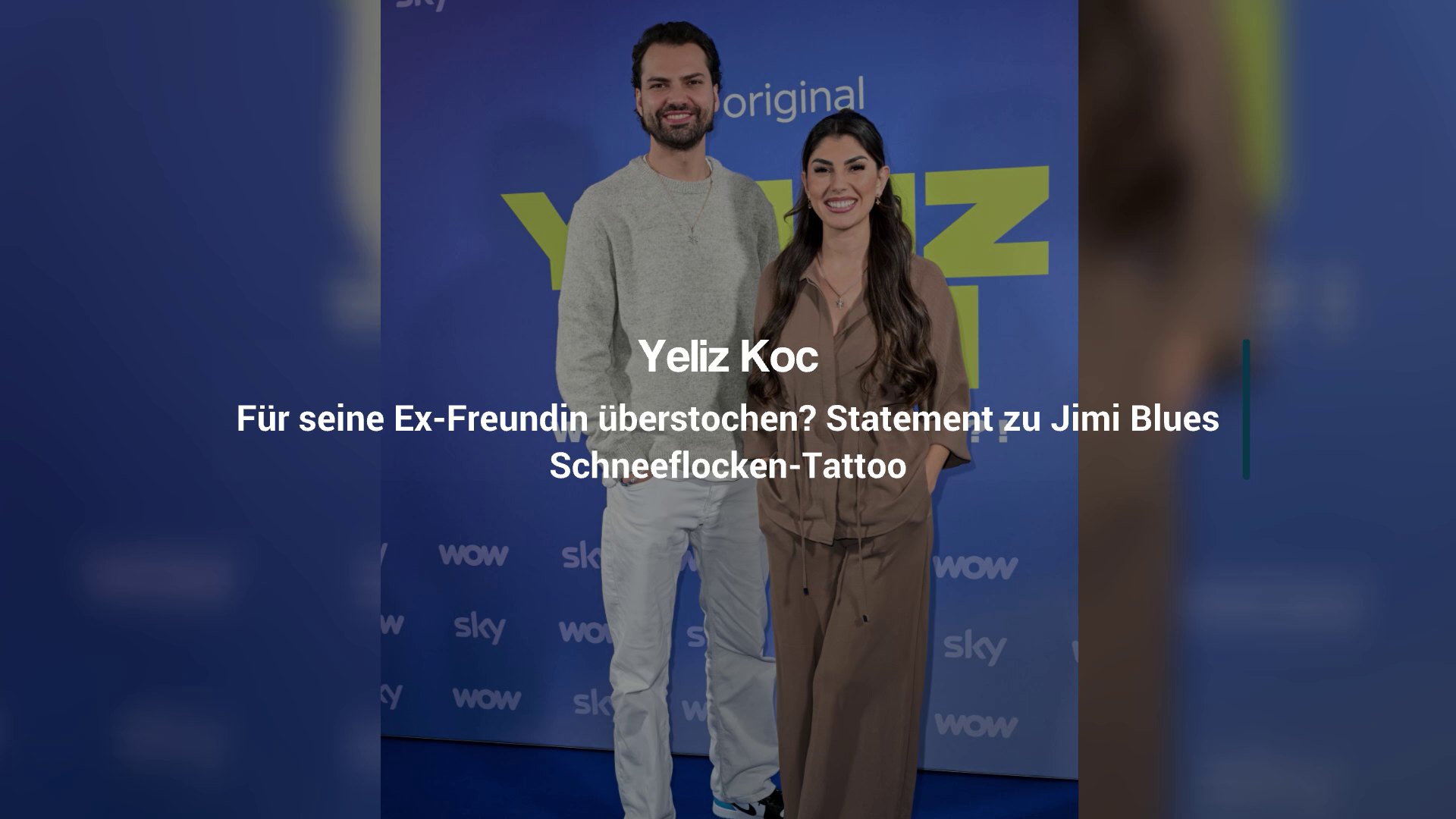 Yeliz Koc: Stabbed for his ex-girlfriend? Statement on Jimi Blue's snowflake tattoo