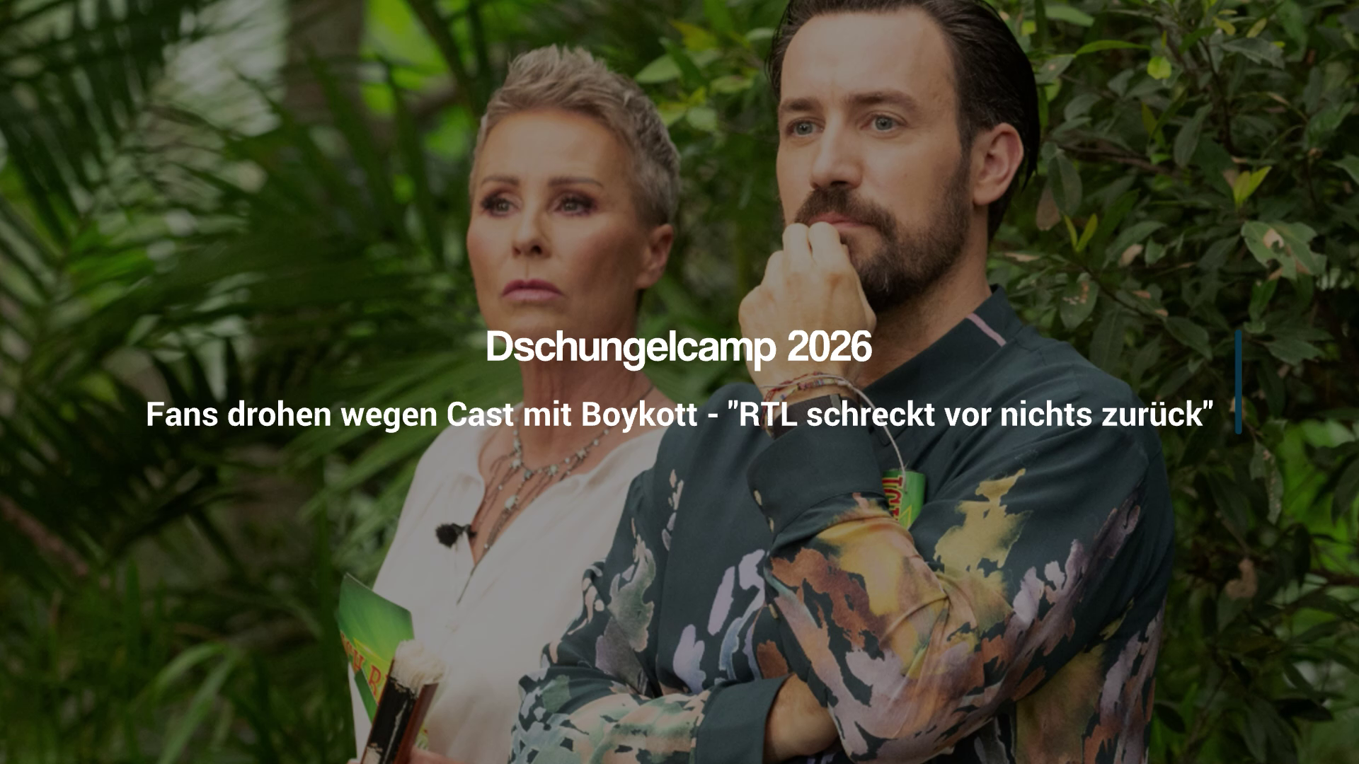 Jungle Camp 2026: Fans threaten boycott due to cast - 