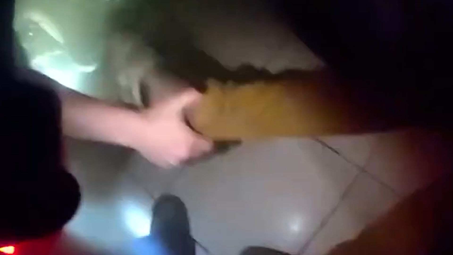 Man rescued after being pulled from burning house by ankle