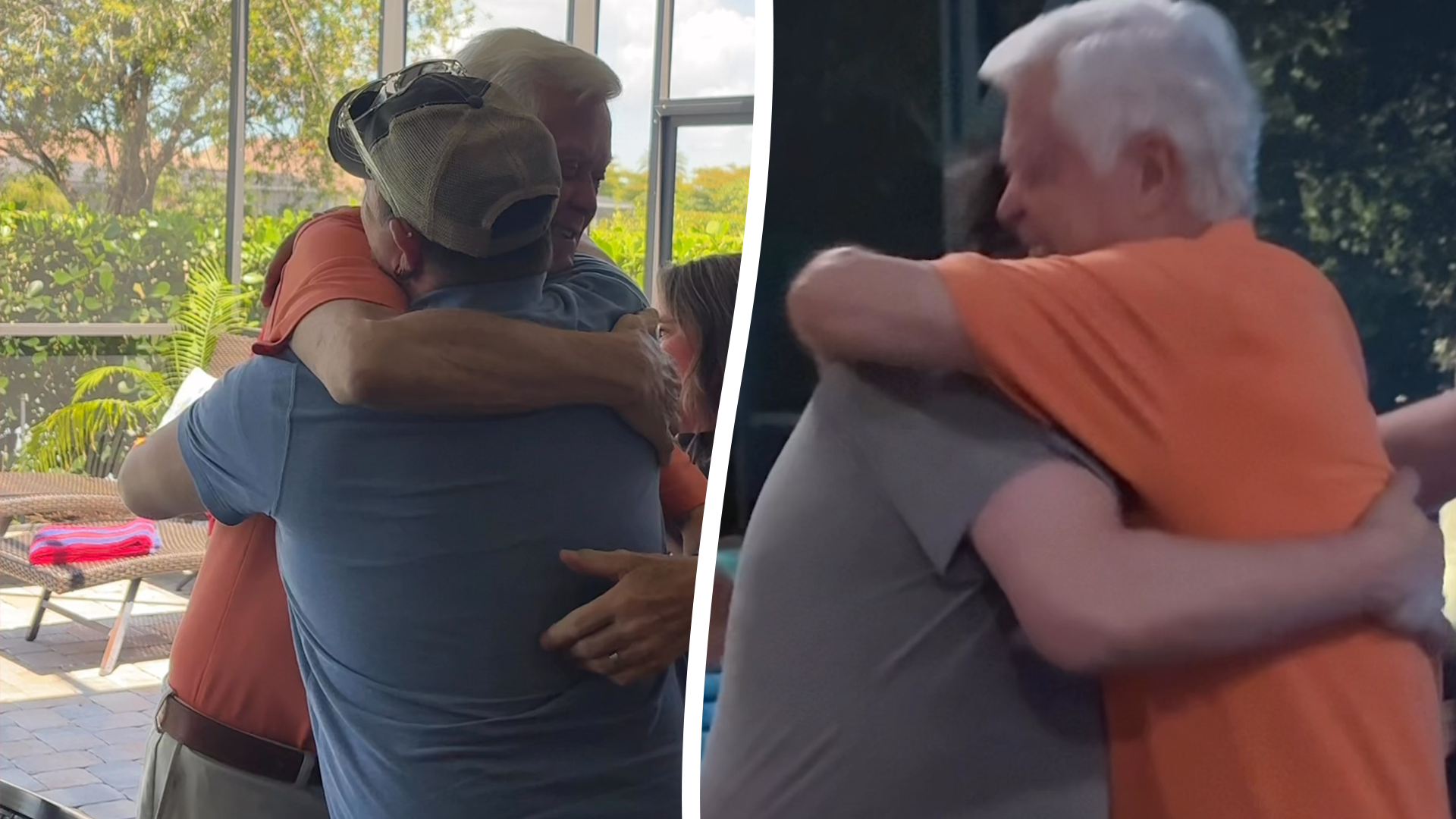 Video: Zum 80. Geburtstag: Opa von 14 Familienmitgliedern aus sechs Bundesstaaten überrascht