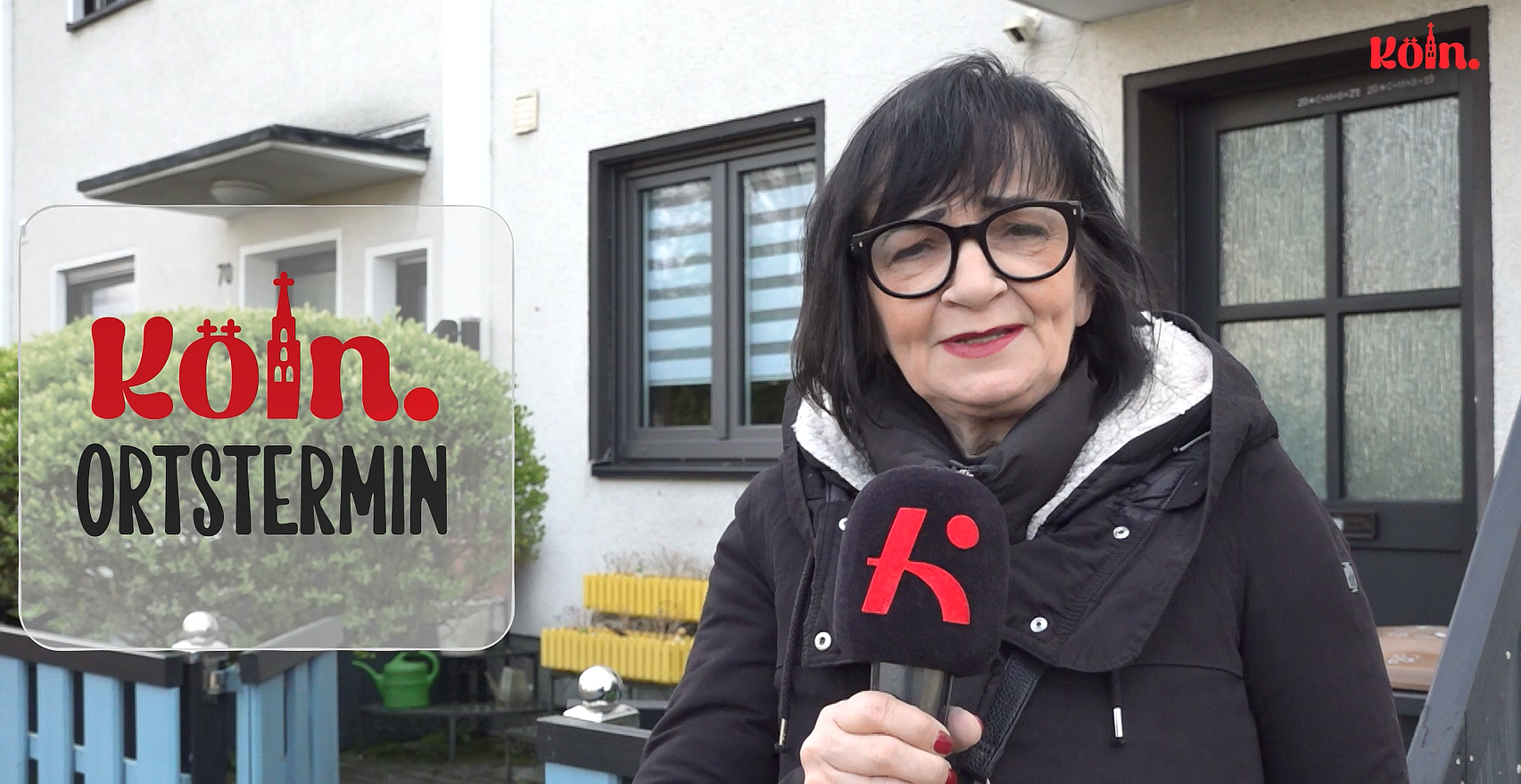 On-site visit: theater director Marina Barth at her old home in Cologne-Höhenhaus