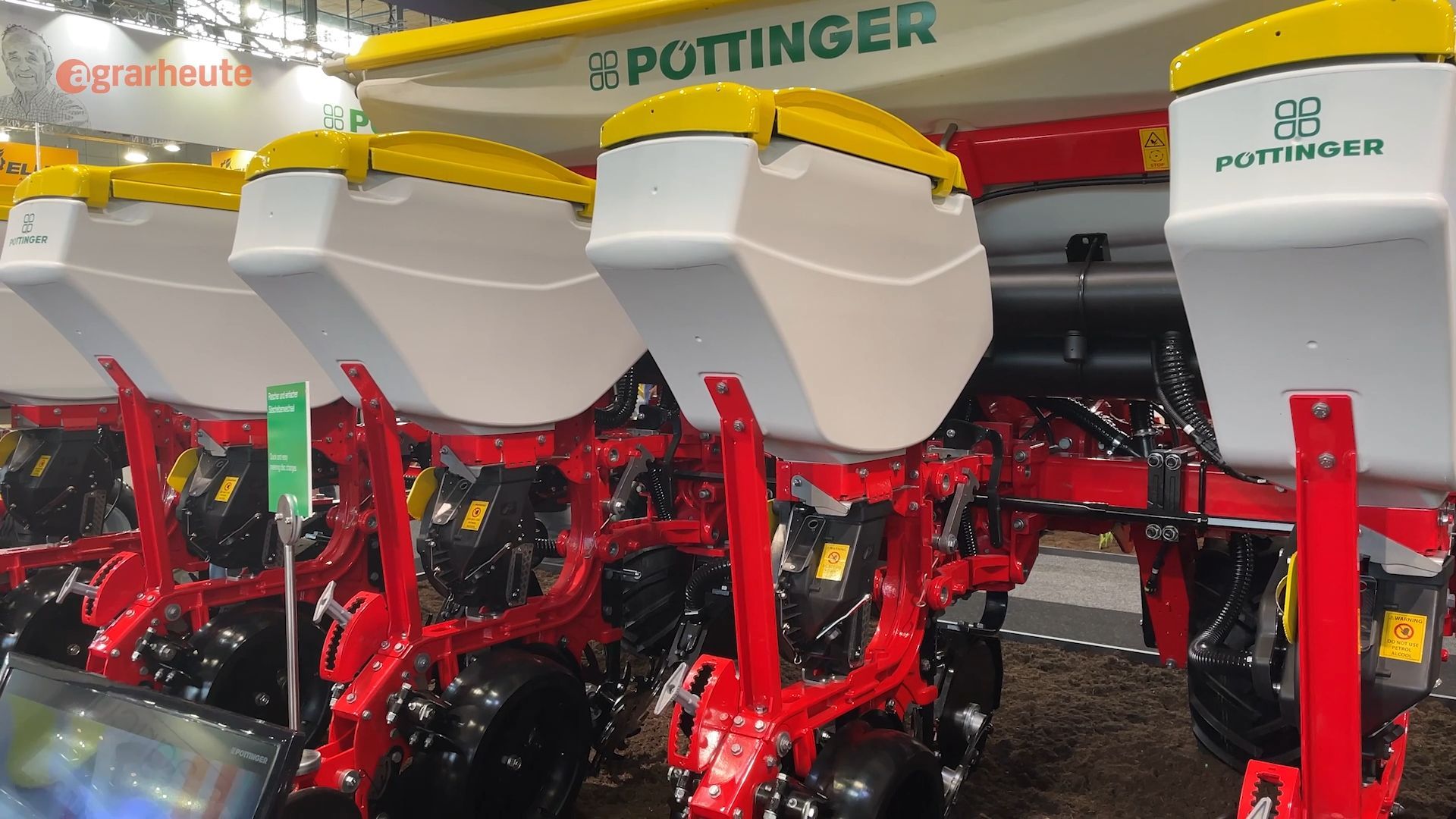 Premiere: Pöttinger presents its first precision seed drill