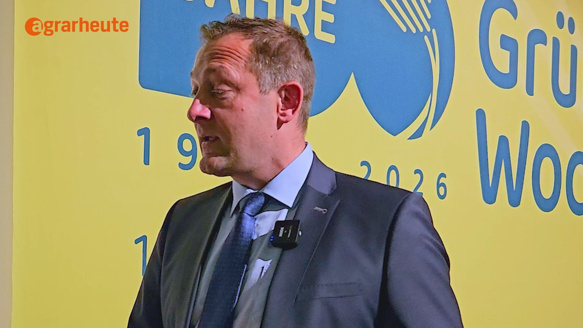 Video: Grüne Woche: EU-Agrarkommissar Hansen im Gespräch zu Agrarförderung und Mercosur