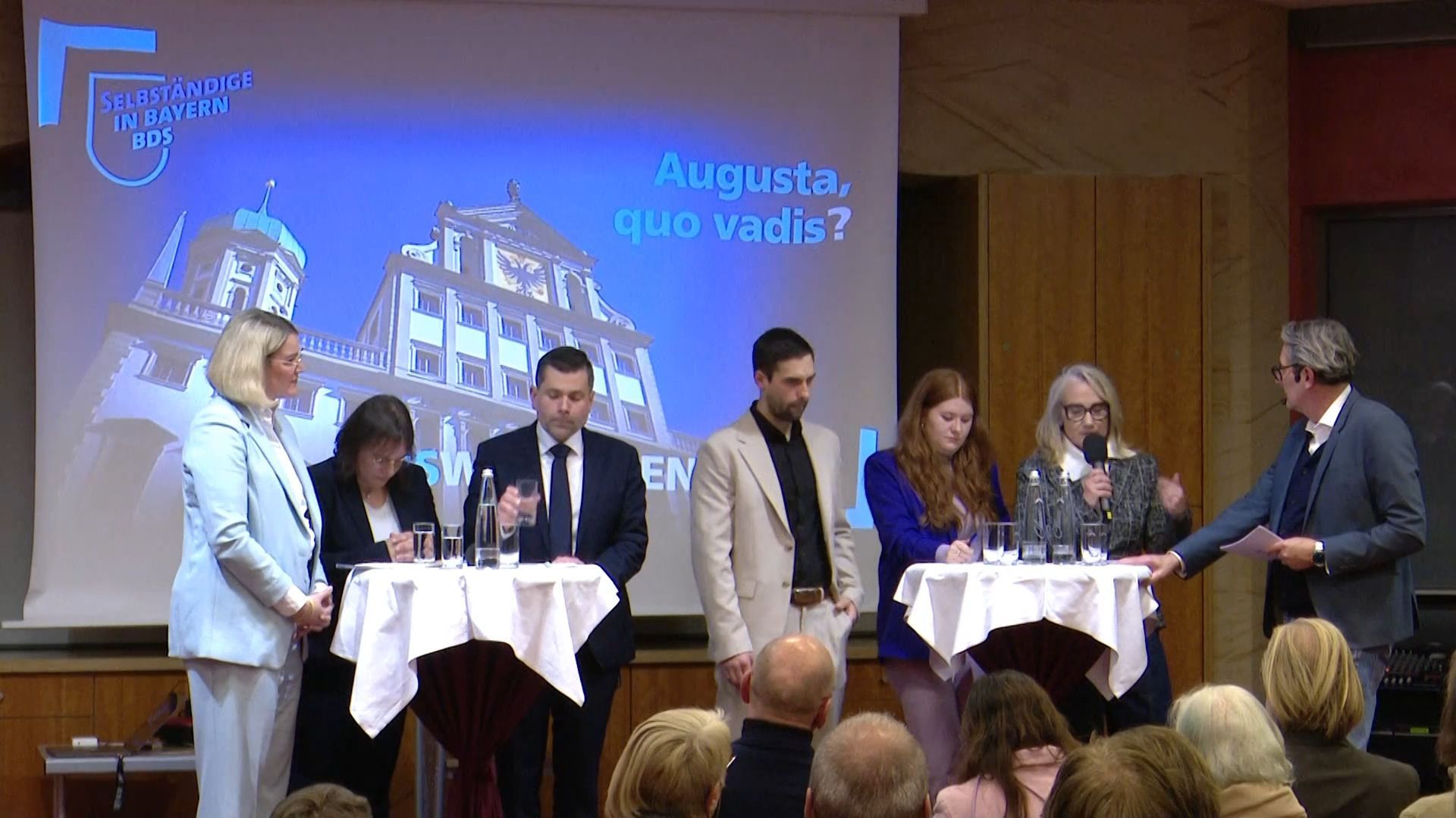 Video: Wahlkampfauftakt – Sechs Kandidaten wollen Augsburgs Spitze