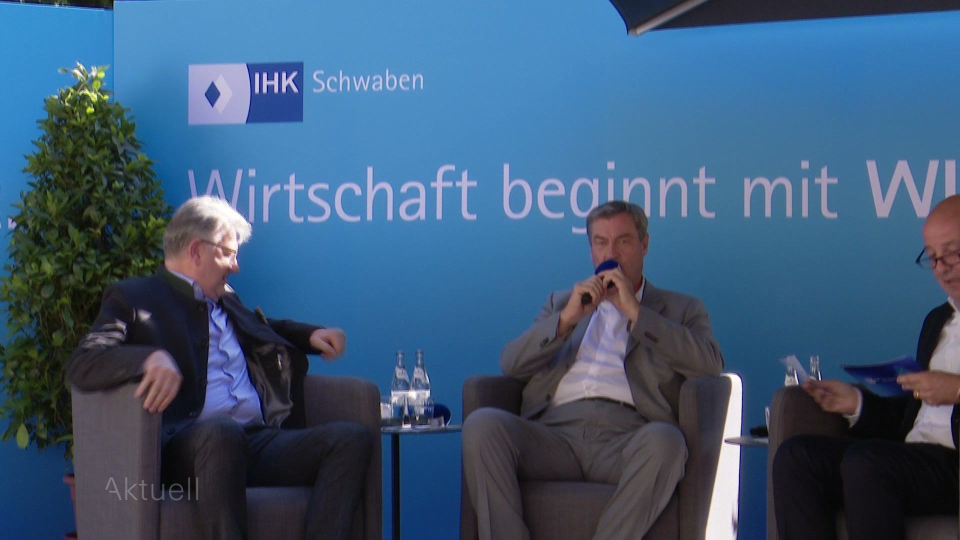 Video: Markus Söder beim politischen Sommerfest der IHK