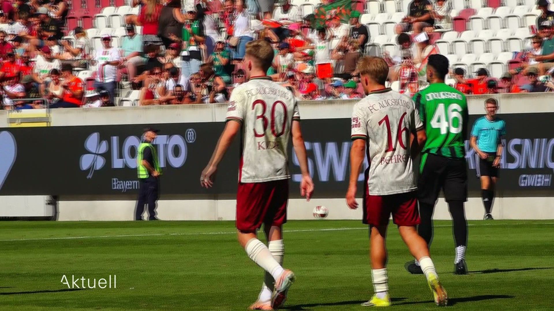 Video: Sieg und Autogramme - der Familientag beim FC Augsburg