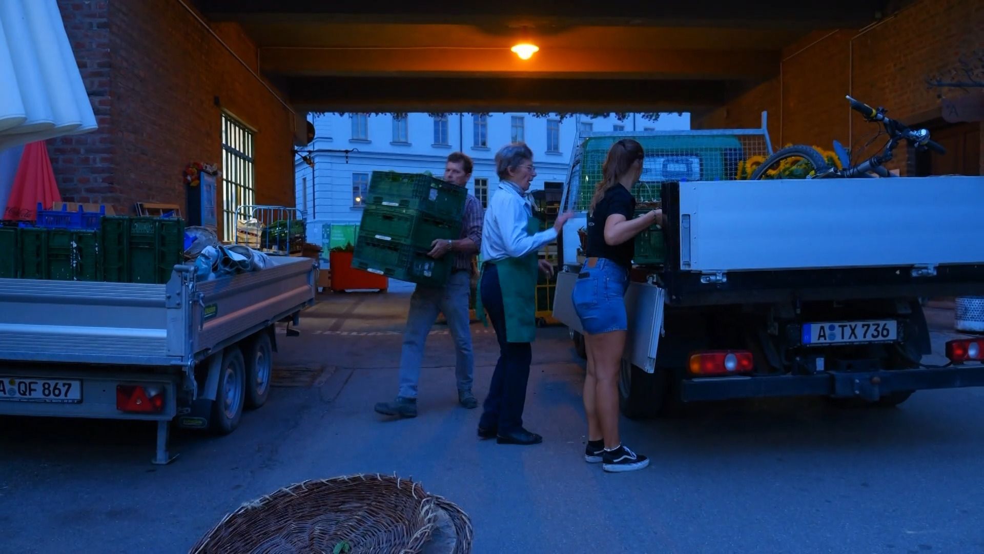 Video: Augsburger Stadtmarkt - Der Markt erwacht