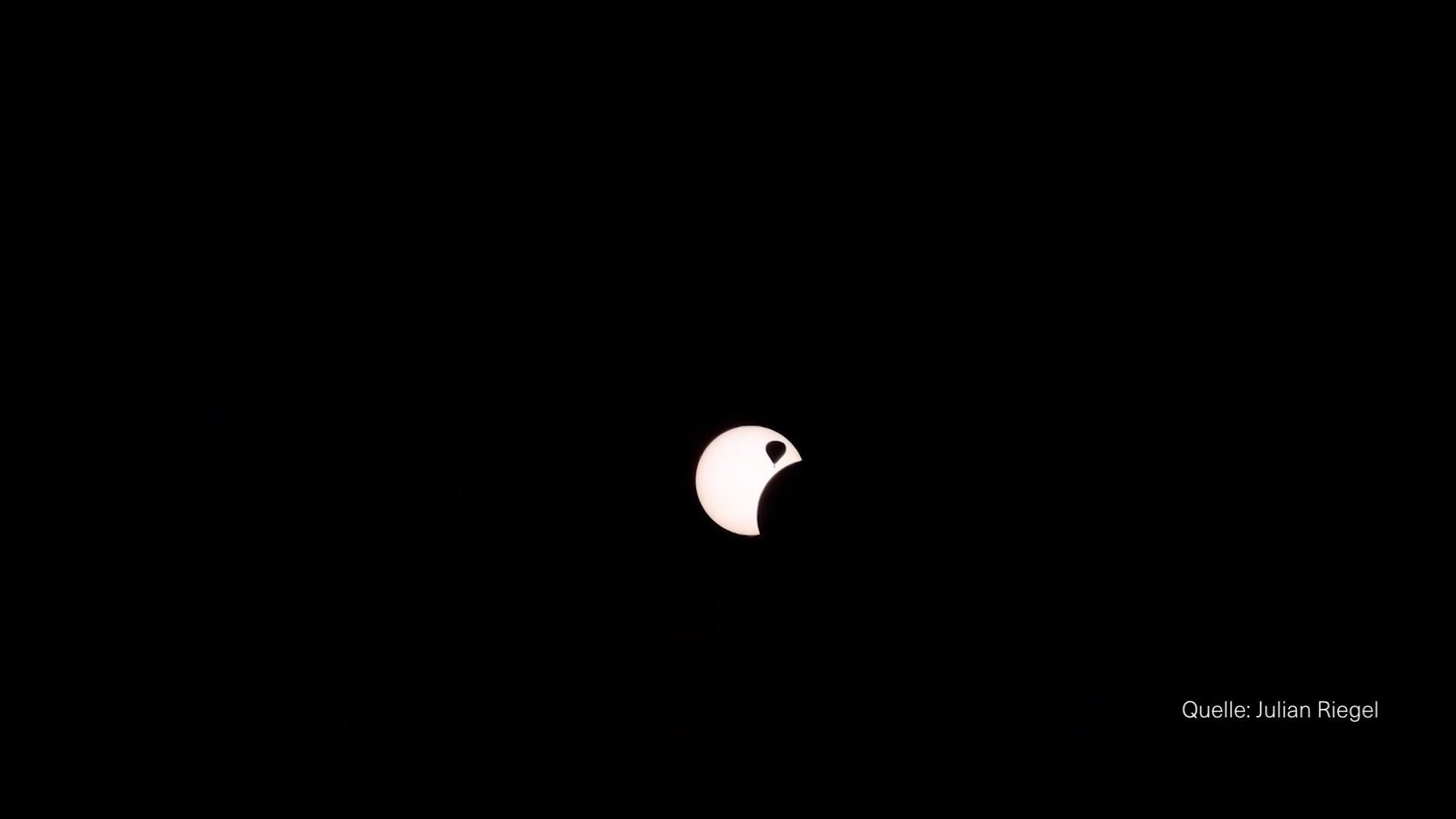 Video: Himmelsspaktakel Sonnenfinsternis - die schönsten Bilder aus der Region