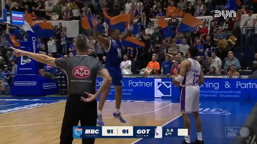 MBC in letzter Sekunde mit Steal und Dunk zum Sieg