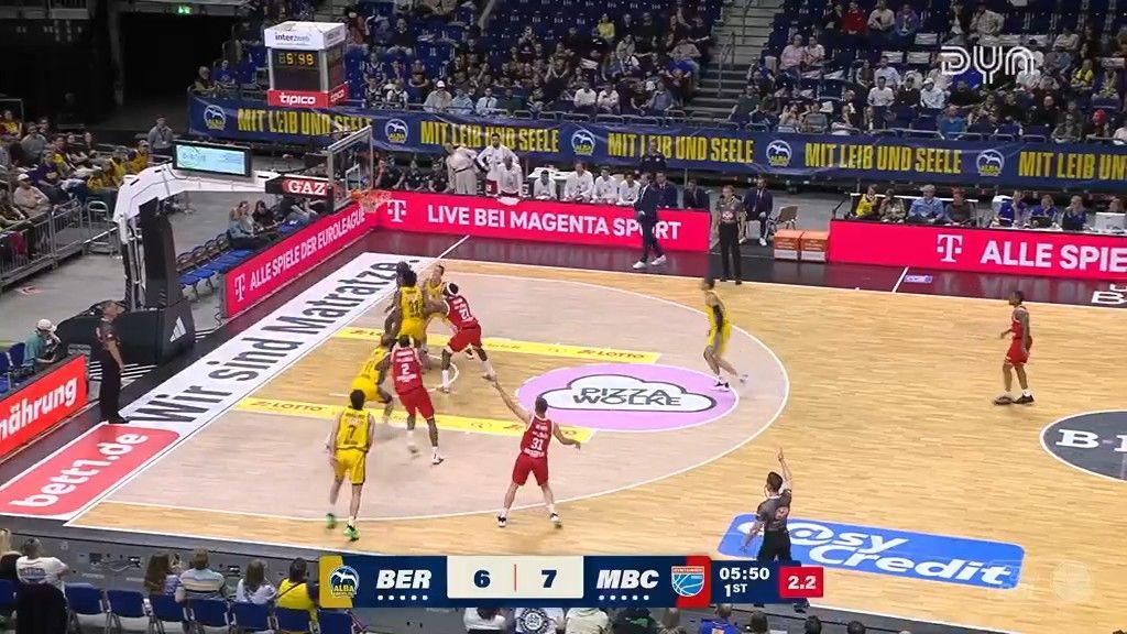 Spiel Highlights zu ALBA BERLIN – SYNTAINICS MBC