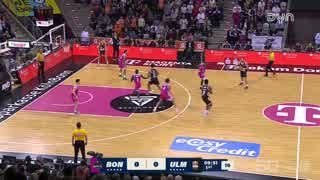 Spiel Highlights zu Telekom Baskets Bonn – ratiopharm ulm
