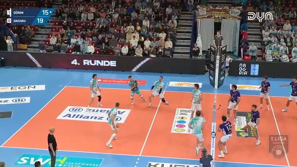 Game Highlights of SWD powervolleys Düren - ASV Dachau