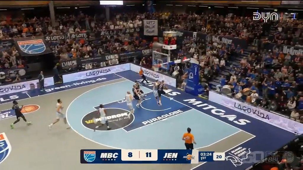 Spiel Highlights zu SYNTAINICS MBC – Science City Jena