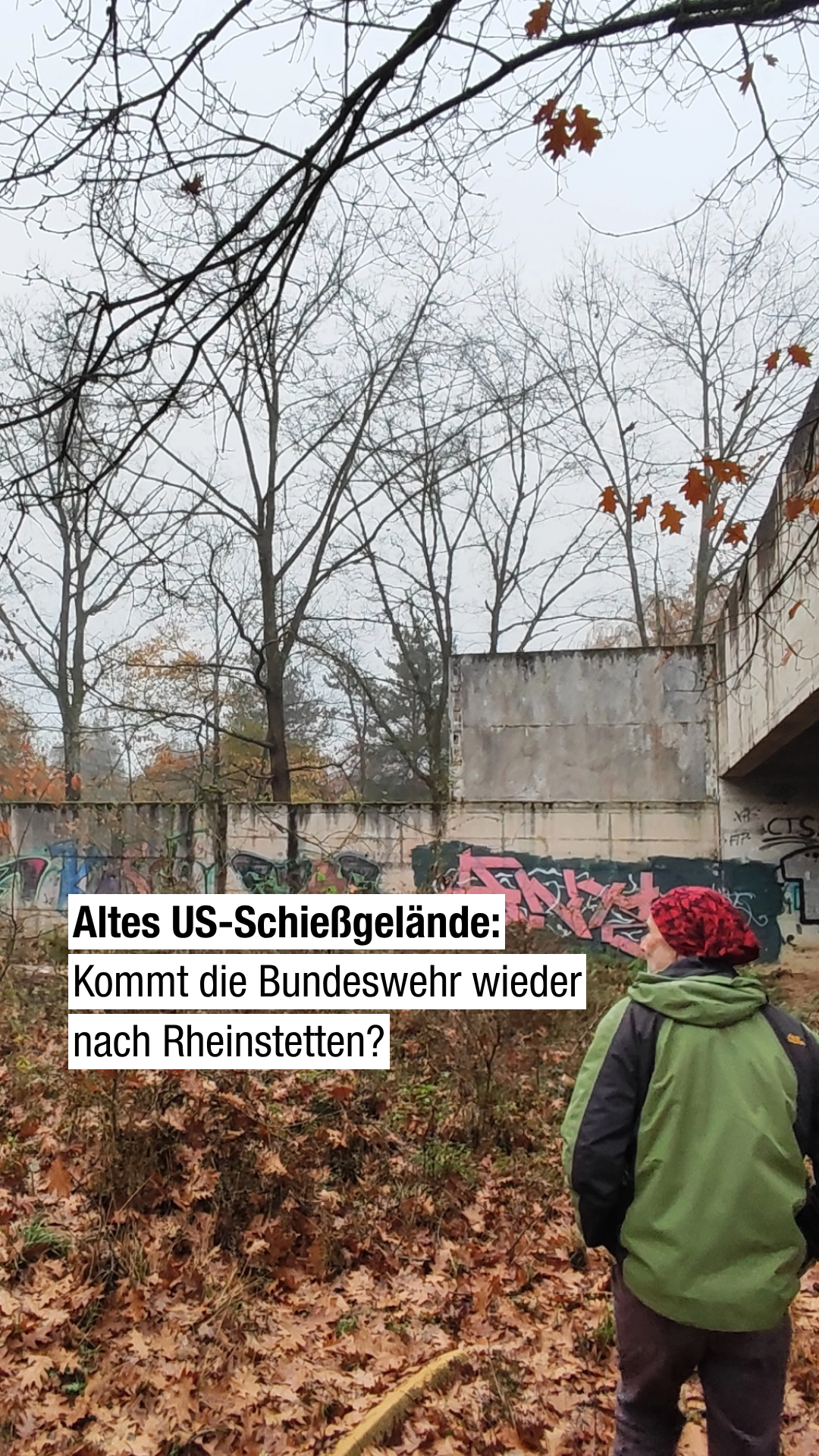 Video: Lost Place: Früheres US-Schießgelände bei Rheinstetten für Bundeswehr interessant