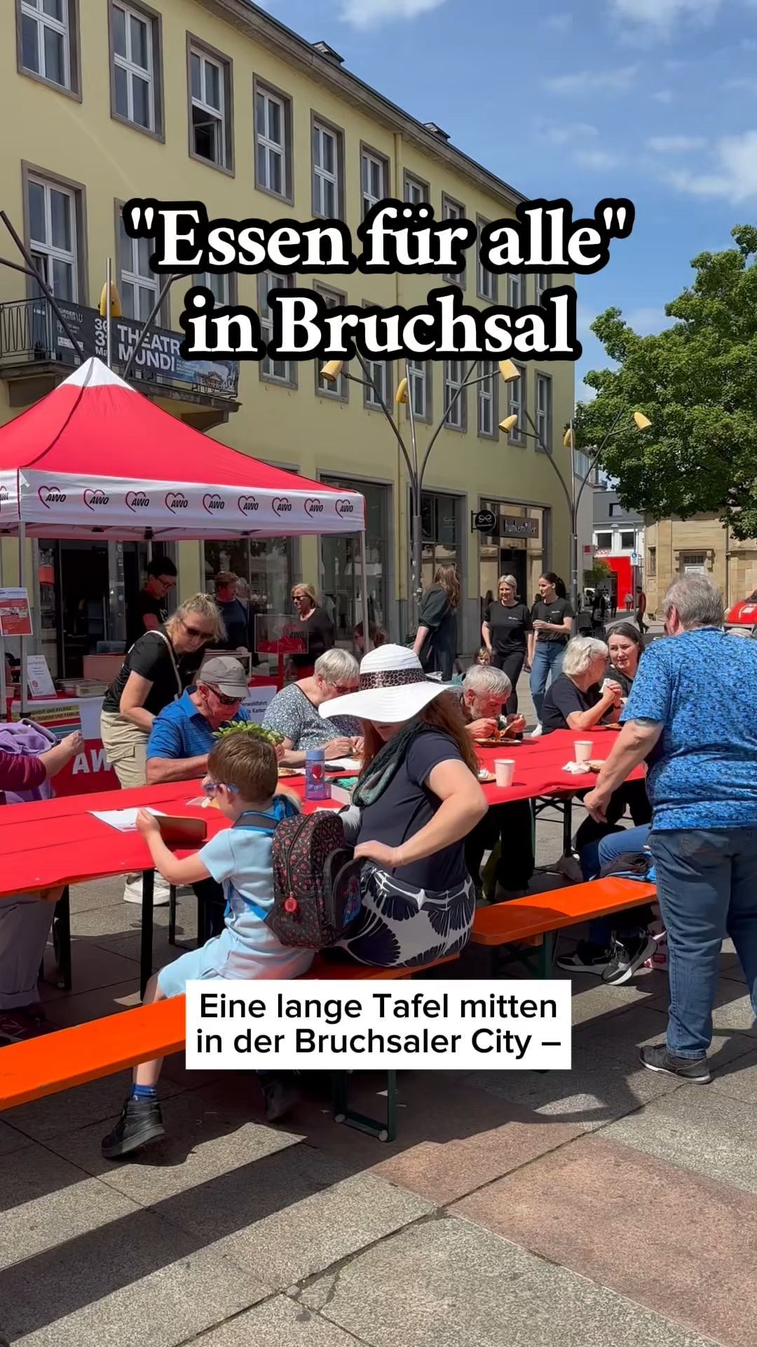 Video: Kostenloses Mittagessen für alle: AWO bringt in Bruchsal Menschen zusammen