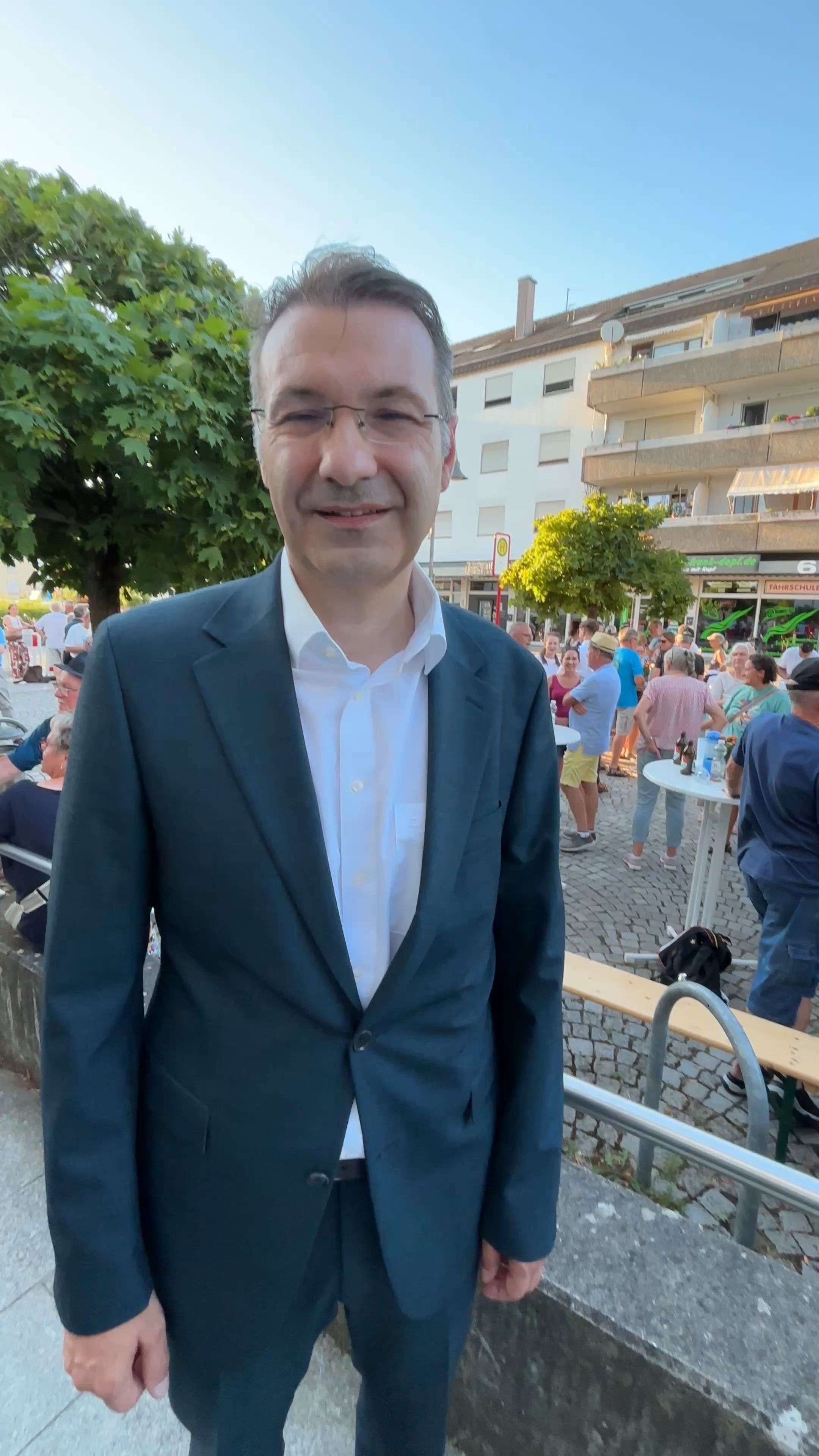 Video: Frank Burkhard zu OB-Wahl in Stutensee
