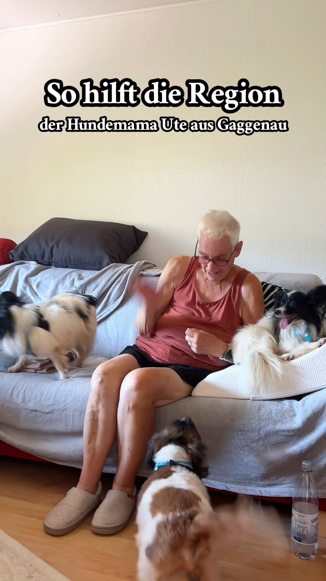 Video: Endlich in eigenen vier Wänden: So geht es der Rentnerin mit vier Hunden in Gaggenau