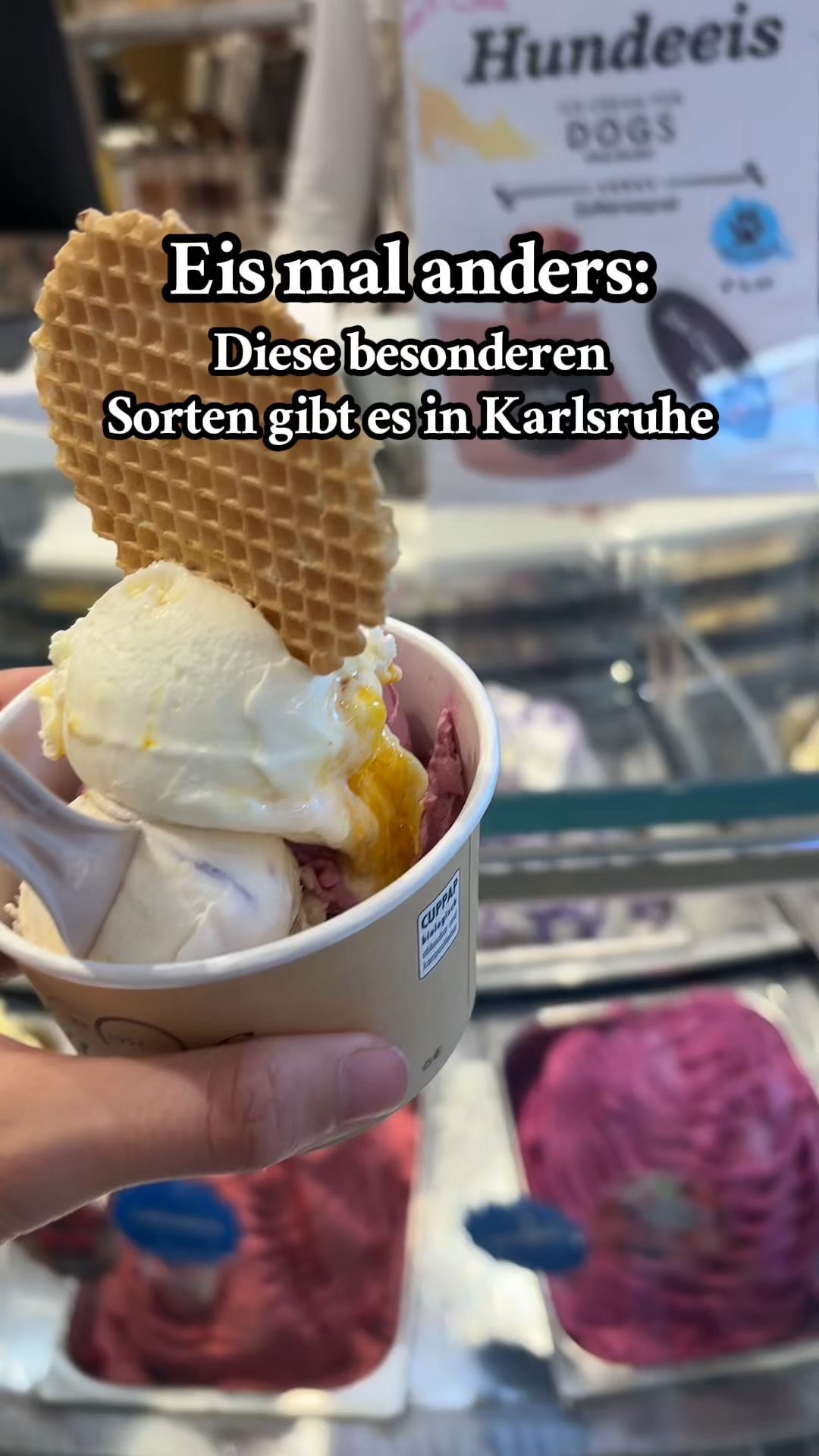Video: Eis mal anders: Diese besonderen Sorten in Karlsruhe