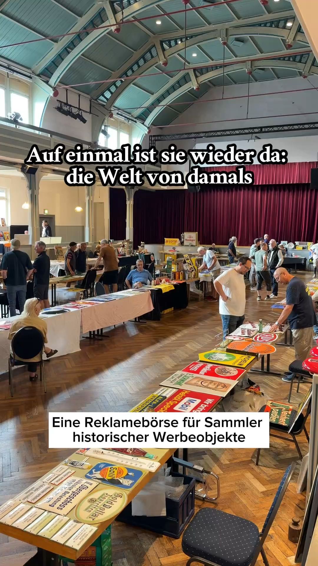 Video: Nostalgie in Karlsruhe: Reklamebörse