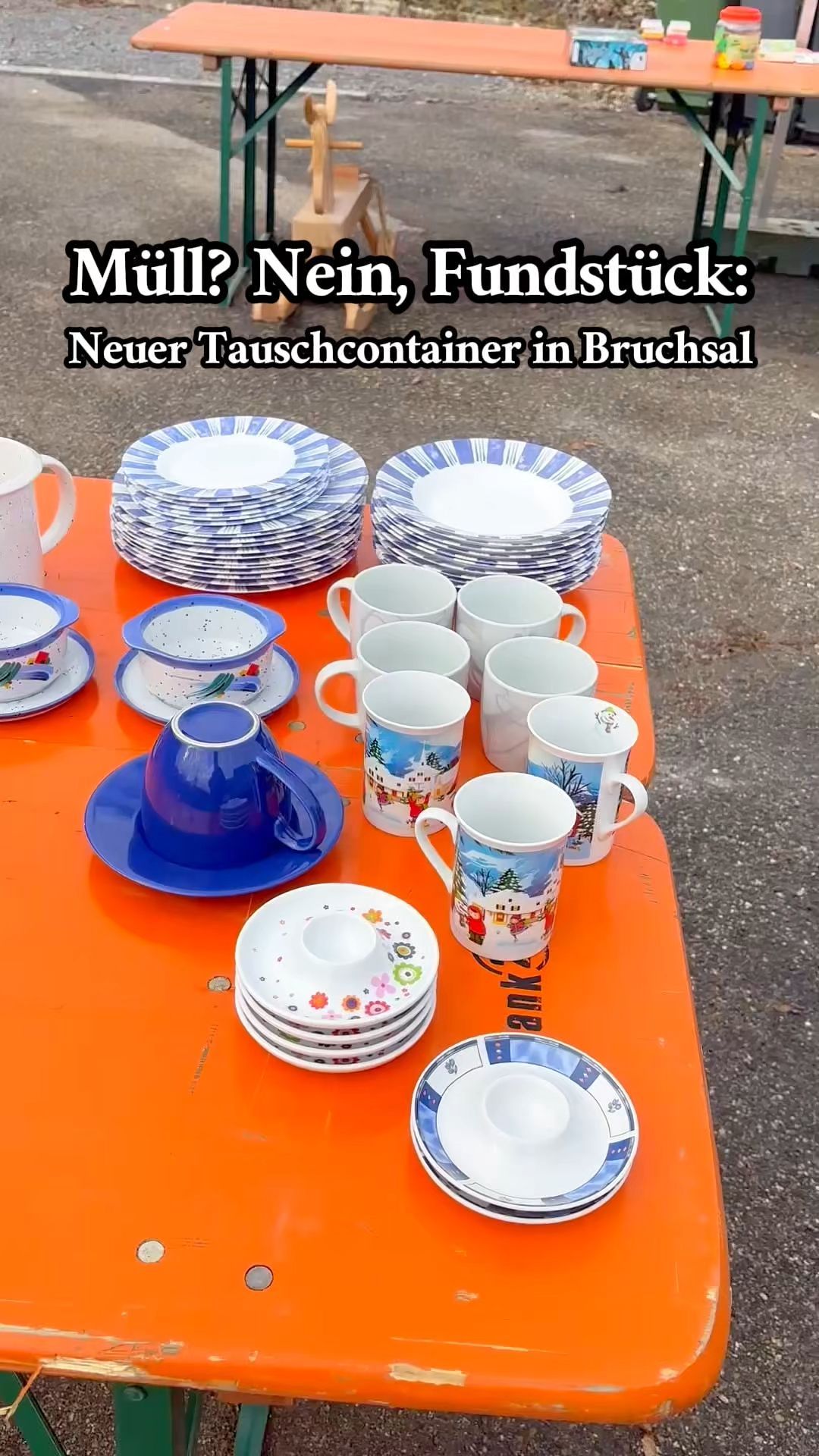 Video: Neuer Tauschcontainer in Bruchsal: Hier bekommen Dinge ein zweites Leben