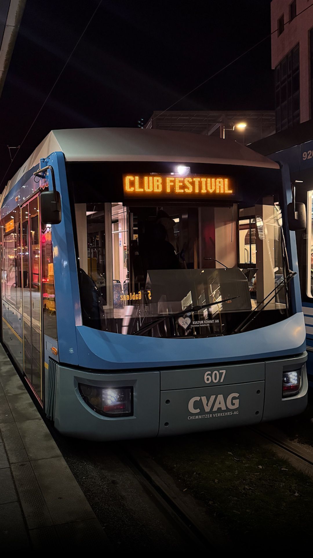 Video: "Tram&Bass": Straßenbahnfahren in Chemnitz mit DJ-Sounds