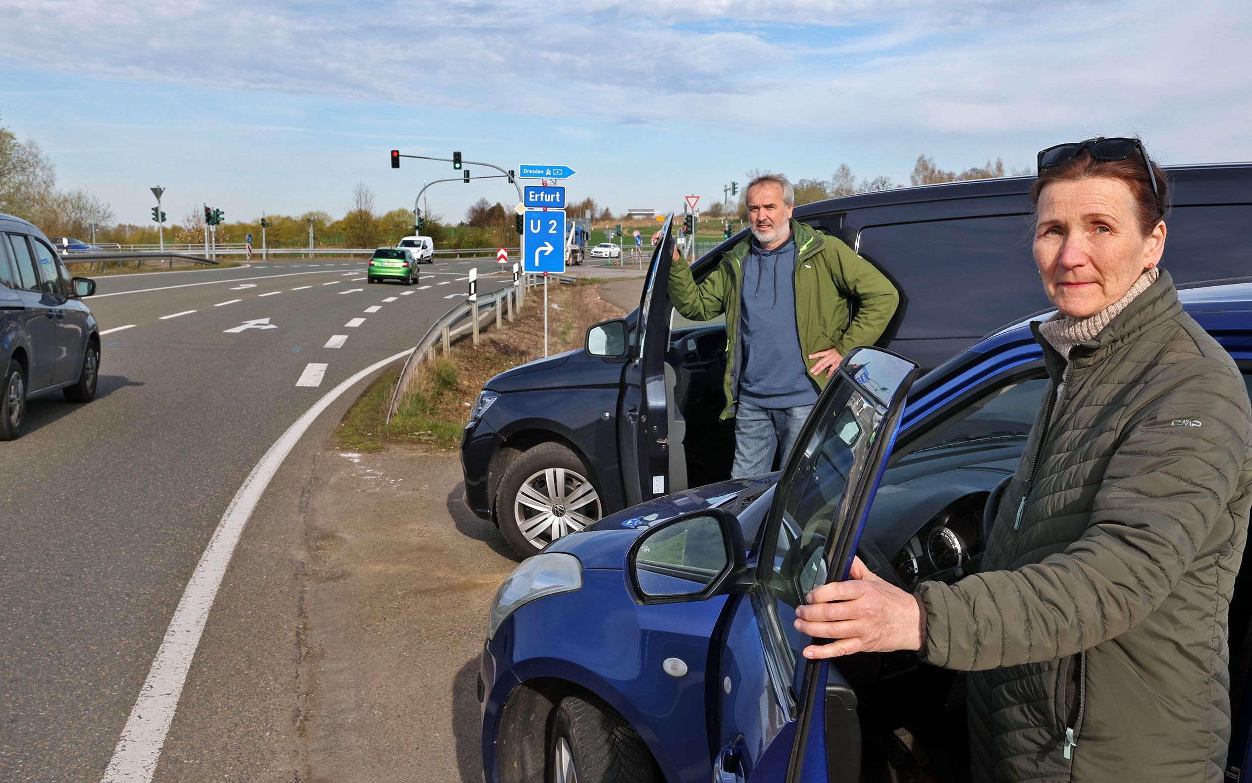 Video: Vollsperrung der Auffahrt auf A 4: Welche Route spart Zeit und Sprit?