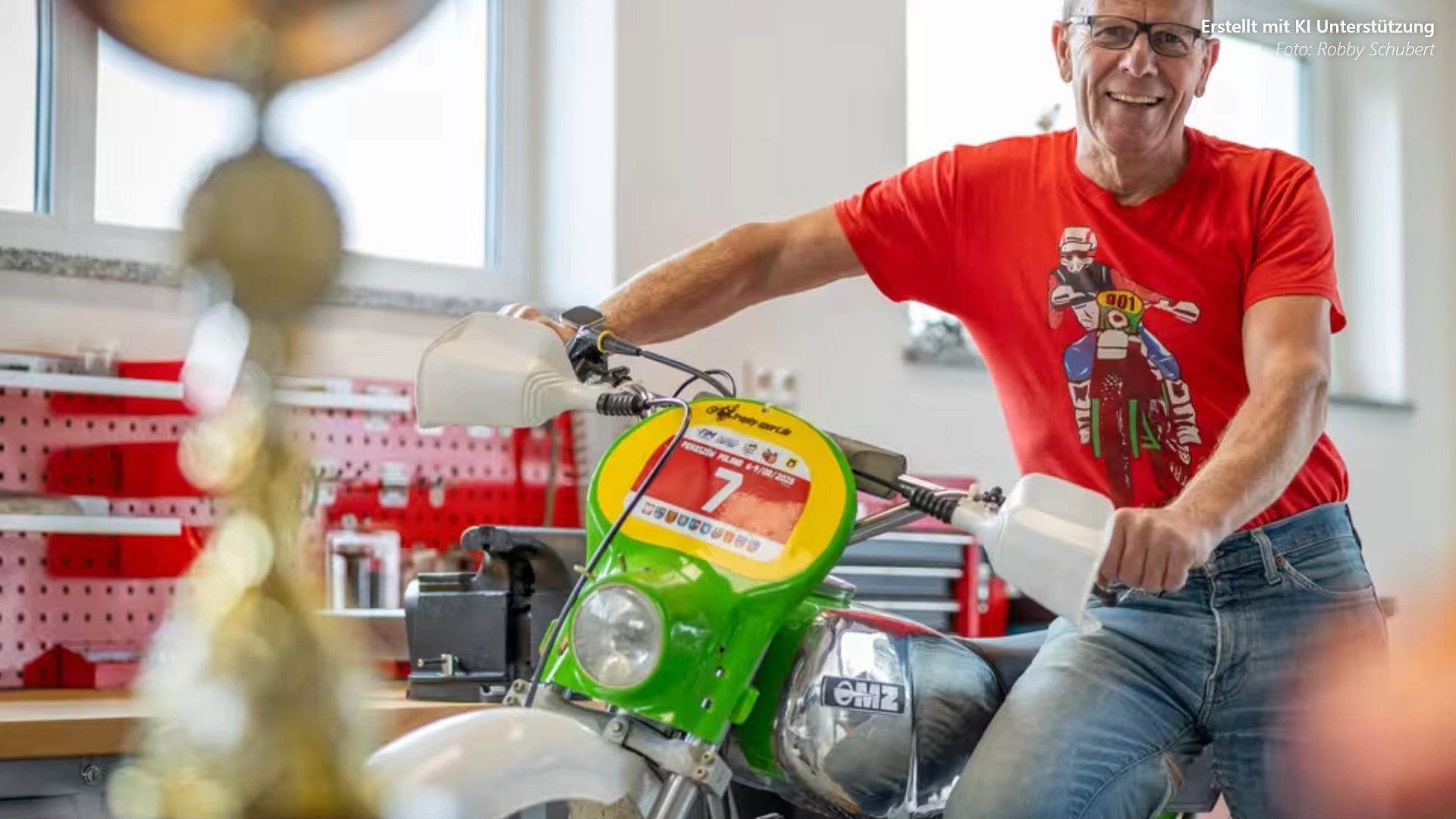 Video: Vintage-Trophy in Zschopau: Enduro-Legende aus dem Erzgebirge will Titel verteidigen