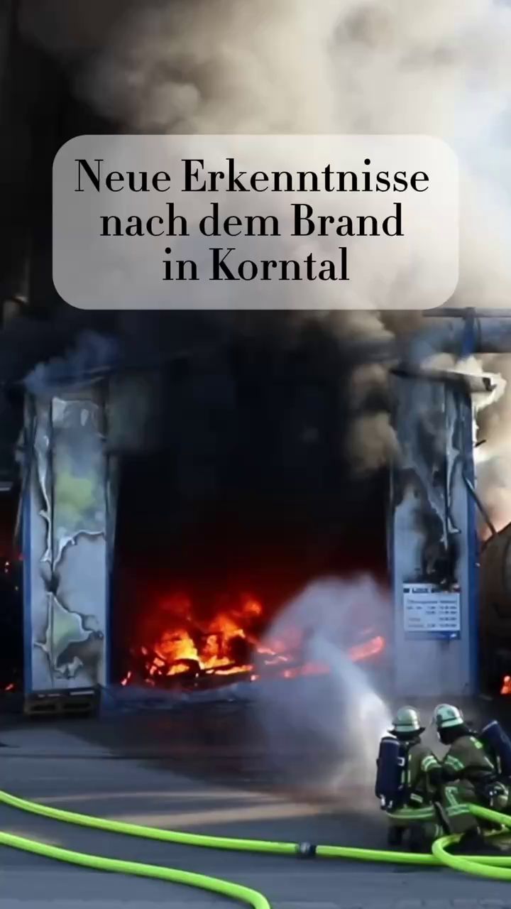 Video: Neue Erkenntnisse nach dem Großbrand in Korntal
