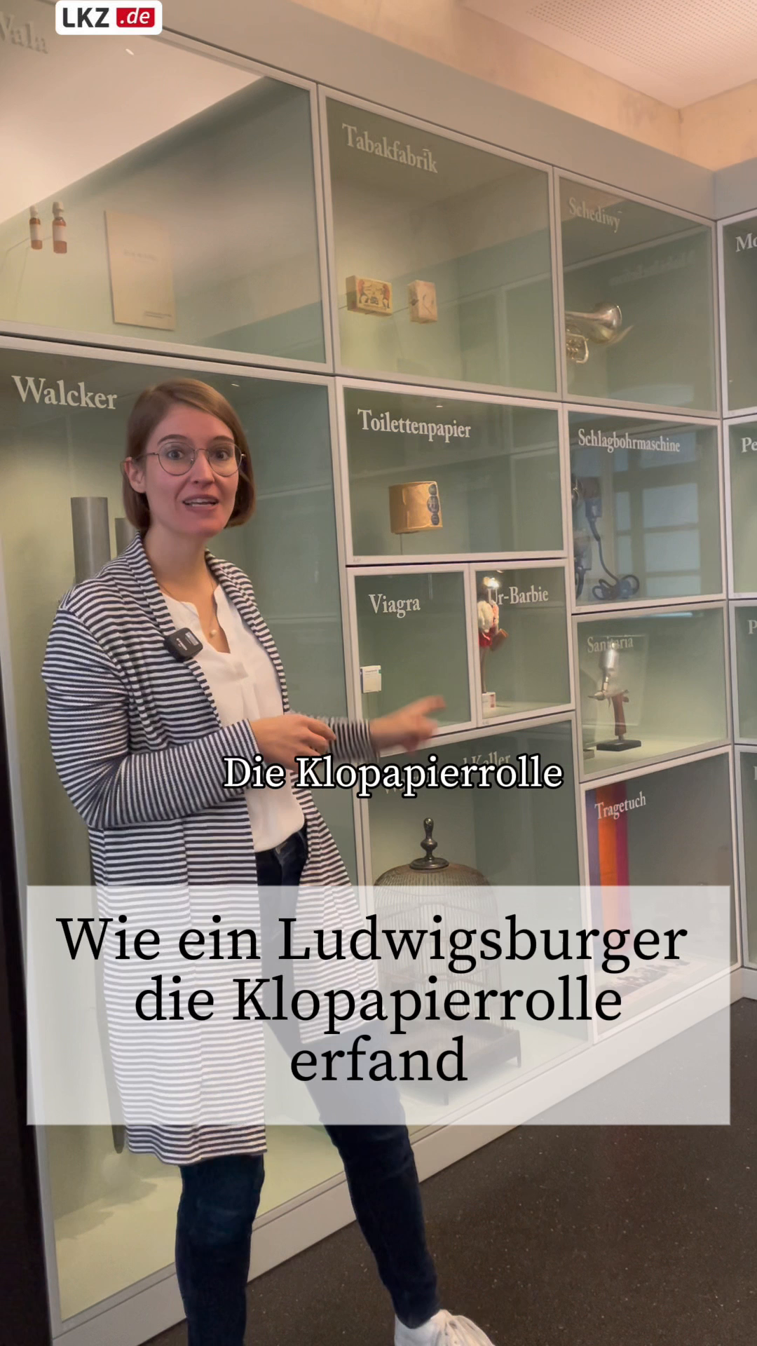 How Hans Klenk from Ludwigsburg invented the toilet paper roll