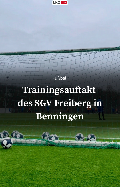Video: Trainingsauftakt SGV Freiberg