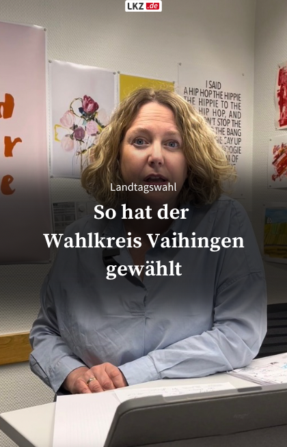 Video: Landtagswahl 2026 in Baden-Württemberg: Die Ergebnisse aus dem Wahlkreis Vaihingen