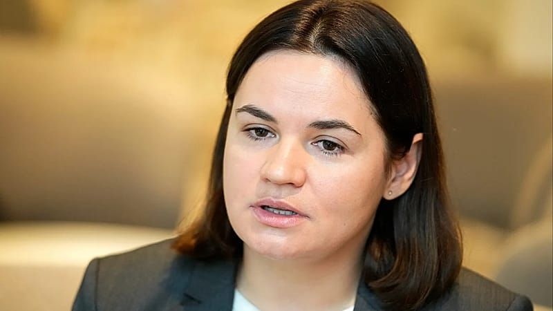 Video: Exklusiv: Tichanowskaja sieht Euronews-Verbot als "Rache" Lukaschenkos