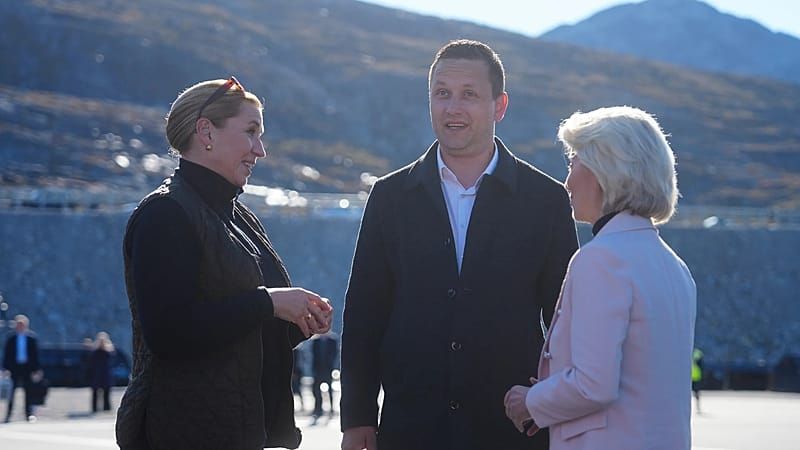 Video: EU-Kommissionspräsidentin von der Leyen besucht Grönland: Solidarität mit Insel