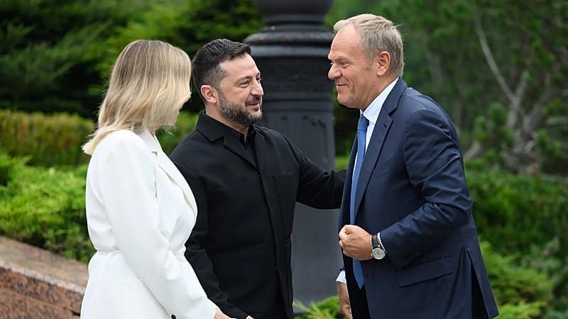 Video: "Karpatische Acht": Selenskyj will neue Kraft für Europas Osten schaffen