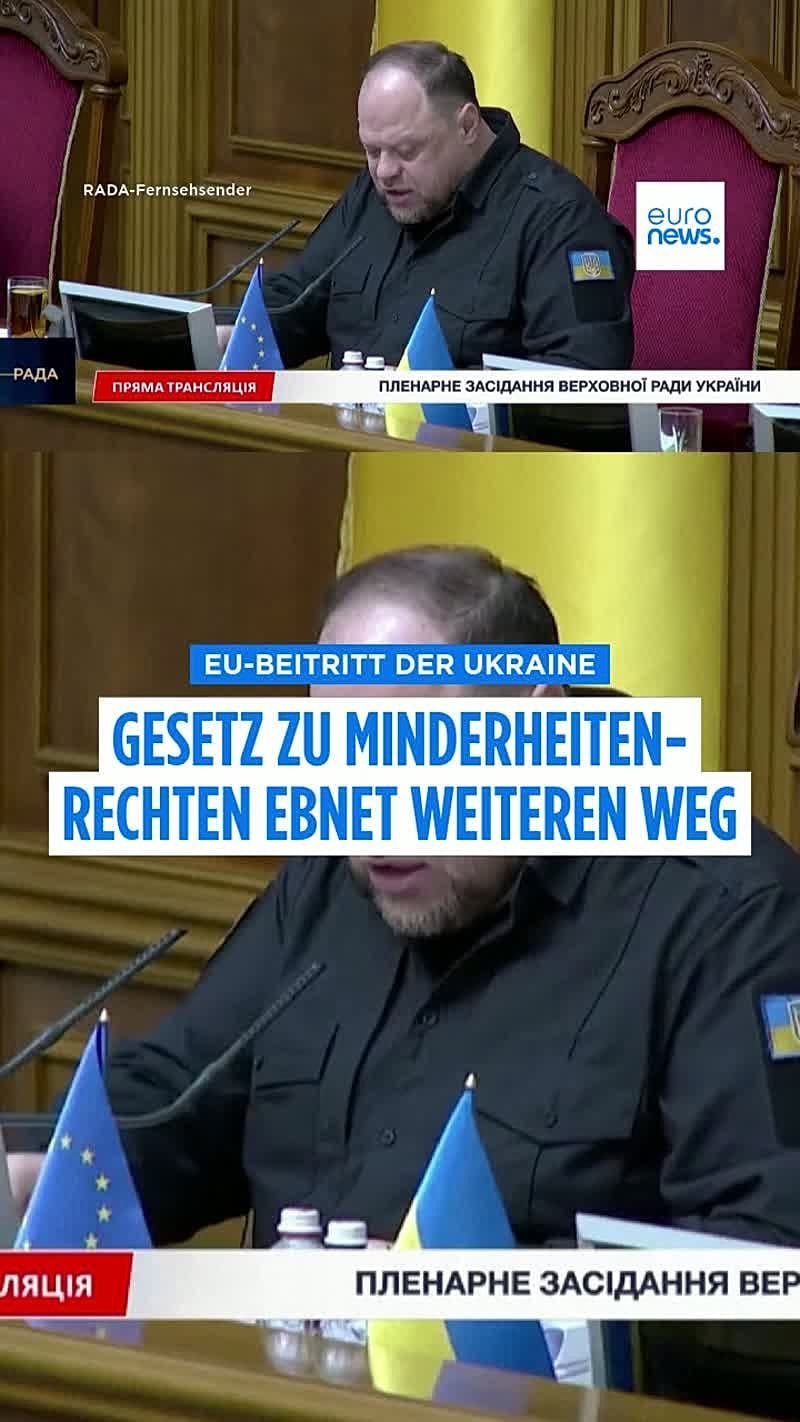 Video: Ukraine stärkt Minderheitenrechte: Weg frei für EU-Beitrittsverhandlungen