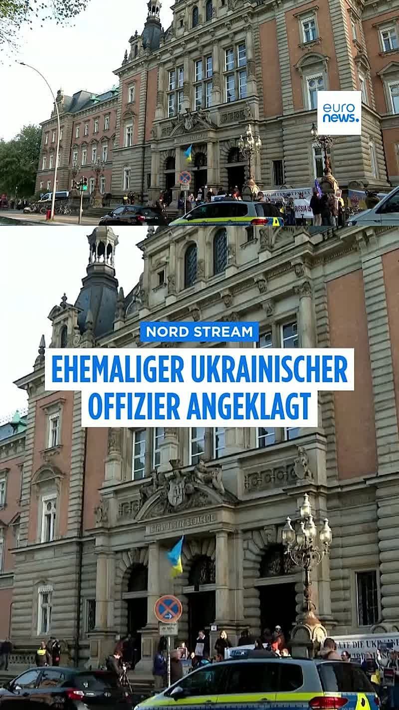 Video: Prozessauftakt gegen ukrainischen Nord-Stream-Saboteur