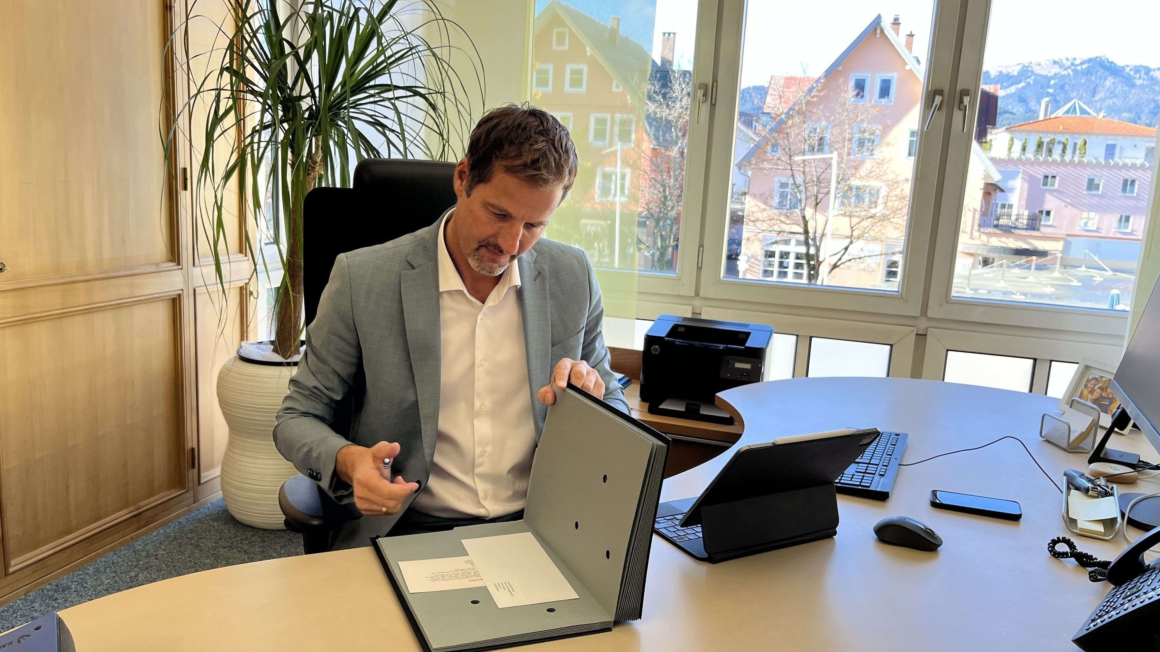 Election campaign in Oberallgäu - Sonthofen's mayor wants to become district administrator.