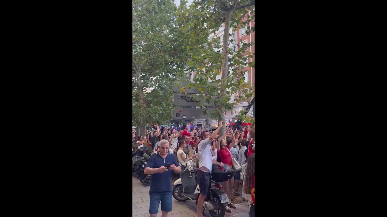Video: Spanien: Fast zwei Millionen bei WM-Siegesparade in Madrid