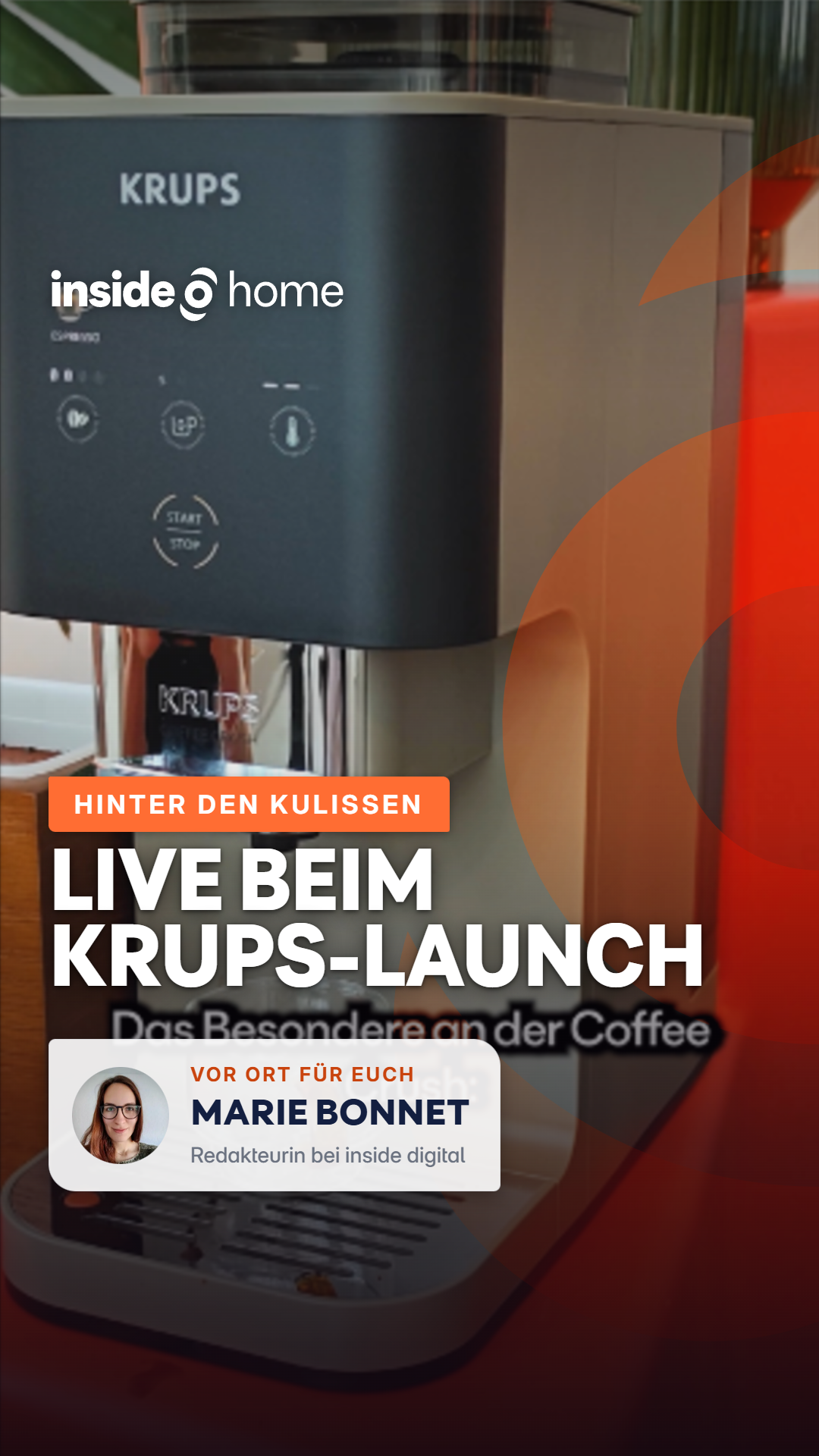 ☕ Live at the Krups Launch