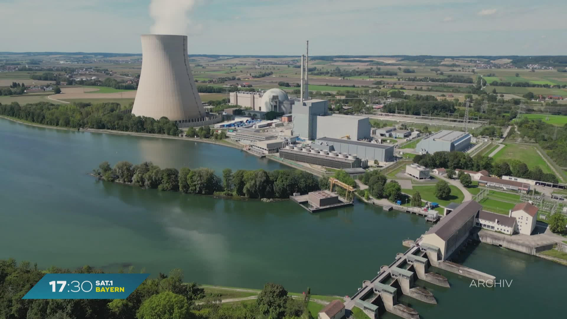 Atomausstieg: Rückbau von Isar 2 in Landshut begonnen