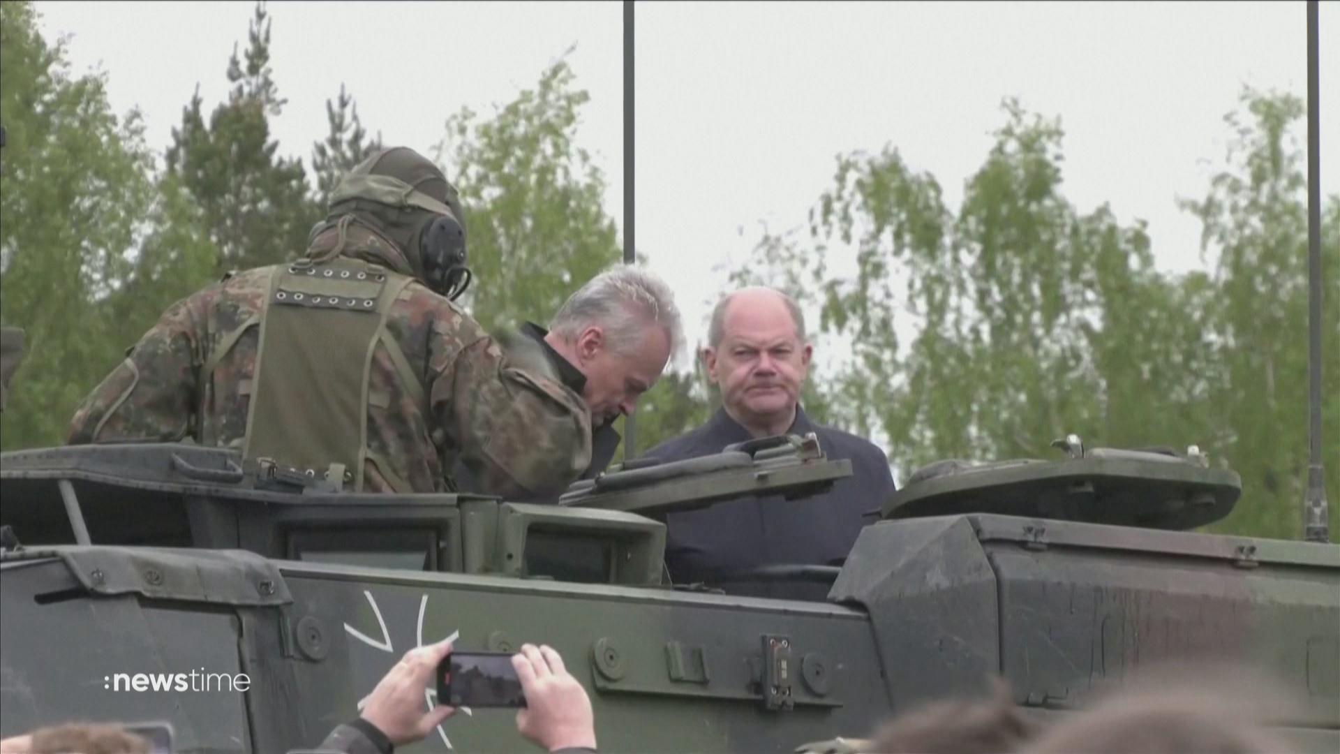 Scholz sichert baltischen Staaten in Litauen Schutz zu