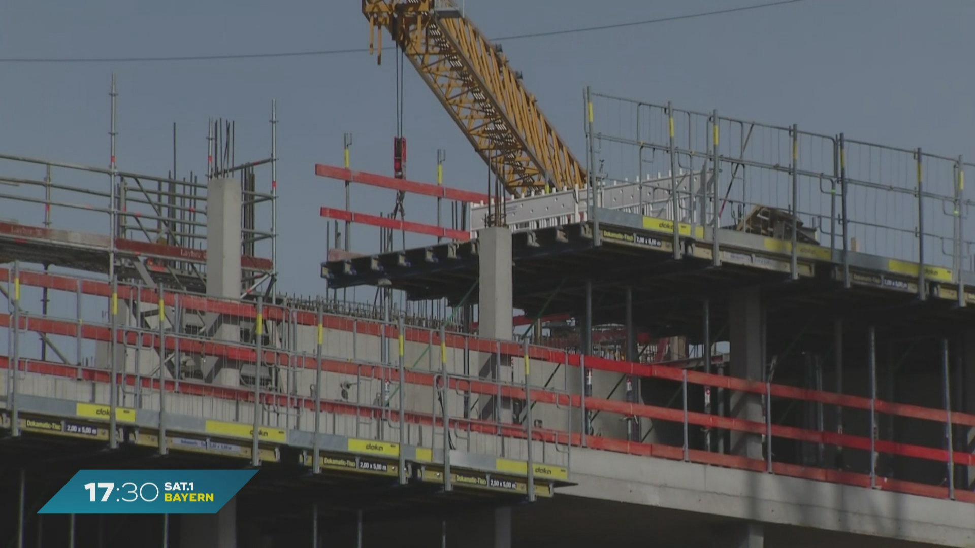 Wirtschaft in Bayern: Baugewerbe weiter rückläufig