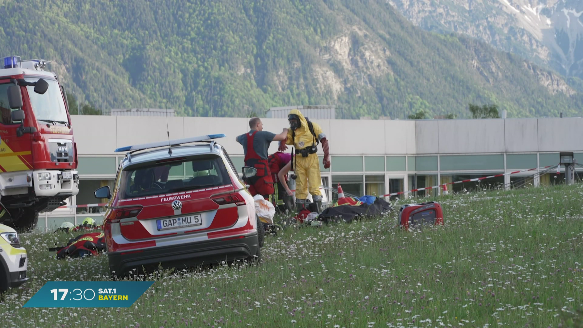 Giftiges Pulver in Murnau: Unfallklinik unter Quarantäne gestellt
