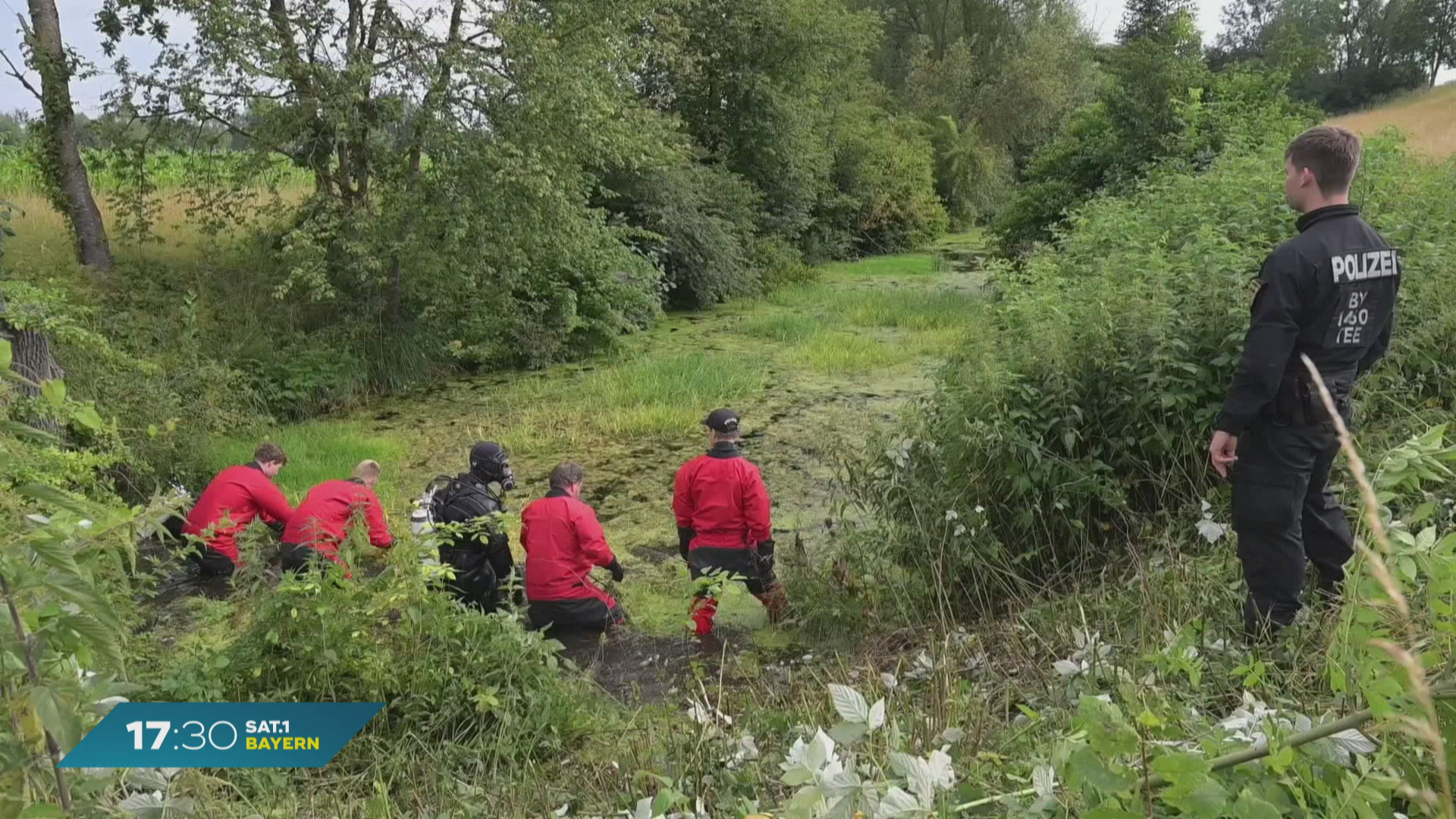 Neue Spur im Fall Vanessa Huber: Taucher durchsuchen Tümpel in Unterhaching