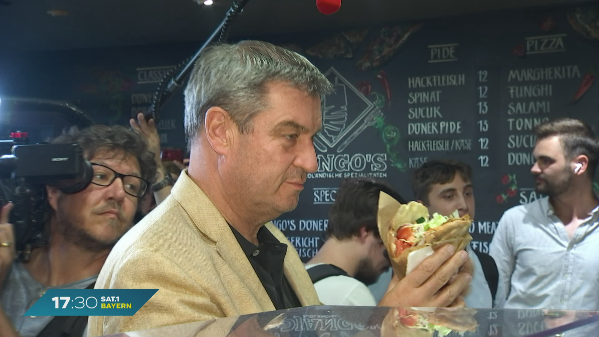 Döner-Essen mit Söder? Treffen mit Social-Media-Fans in München