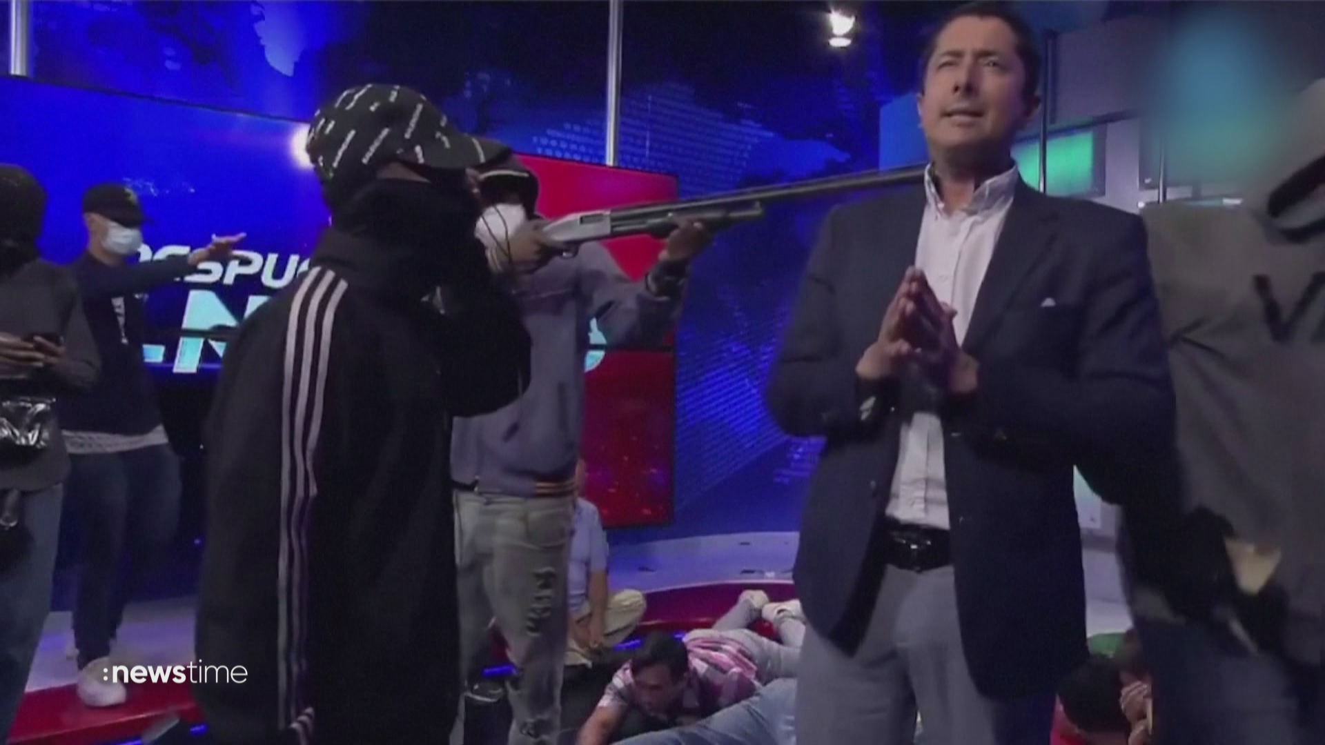 Geiselnahme live im Fernsehen: Bandengewalt in Ecuador eskaliert