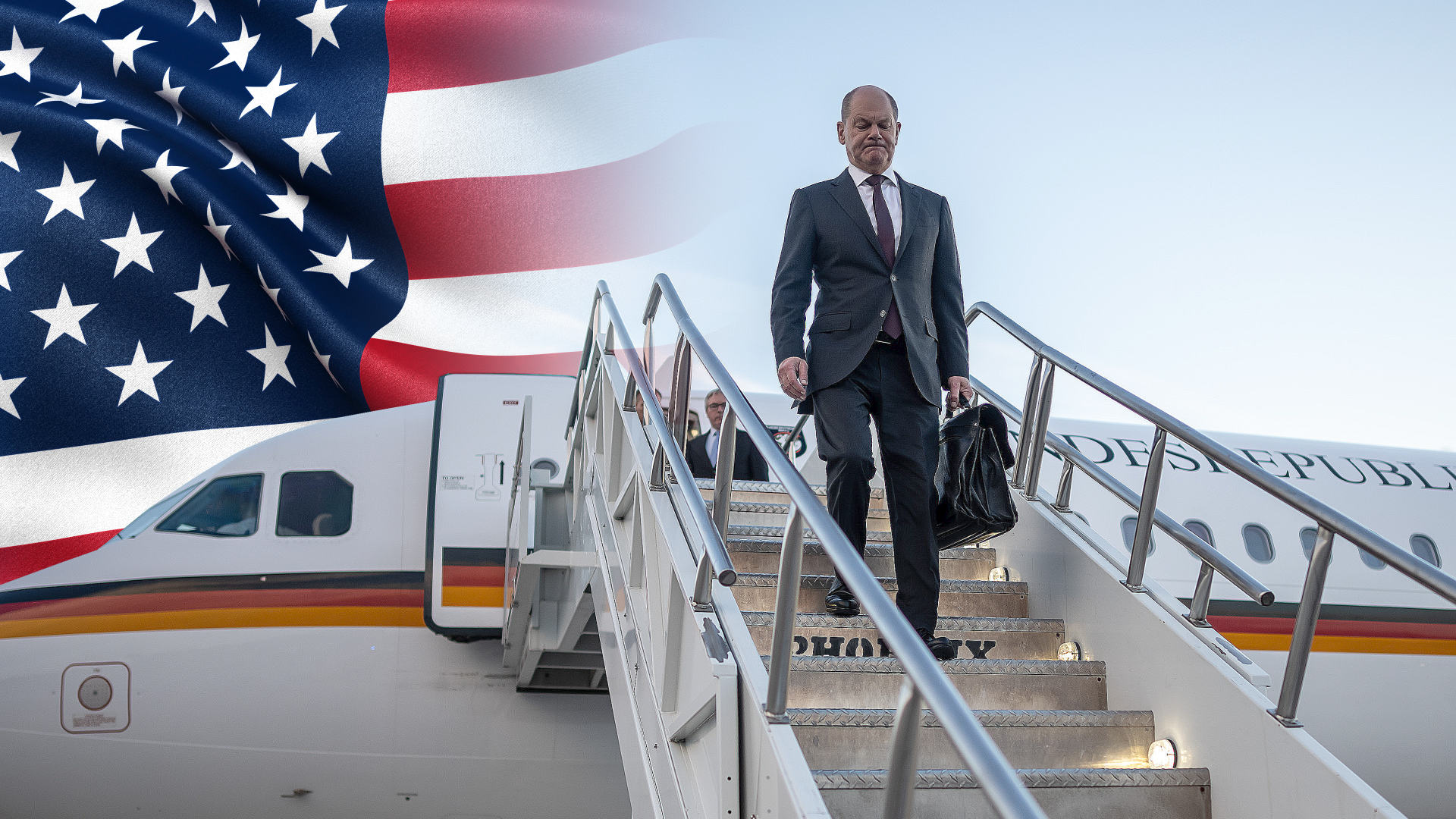 Scholz wirbt in den USA um Ukraine-Hilfen